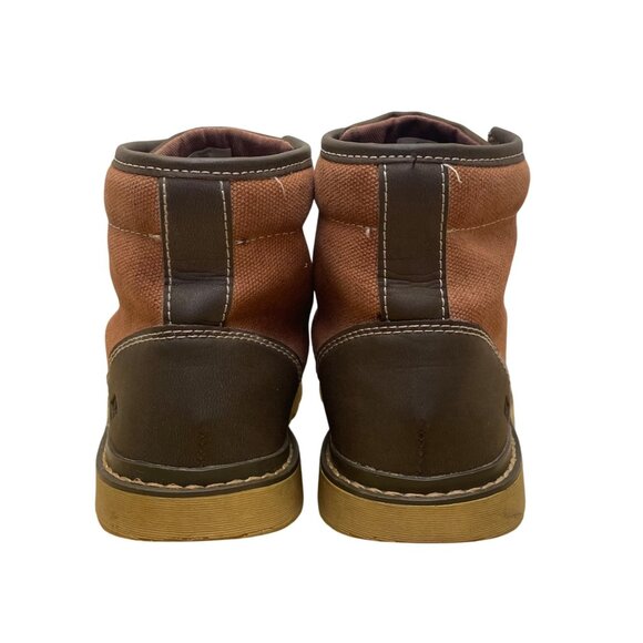 Sperry Boys Brown Lining Lace-Up Top Sider Rudder Hi Boots Size 13M - Picture 5 of 9